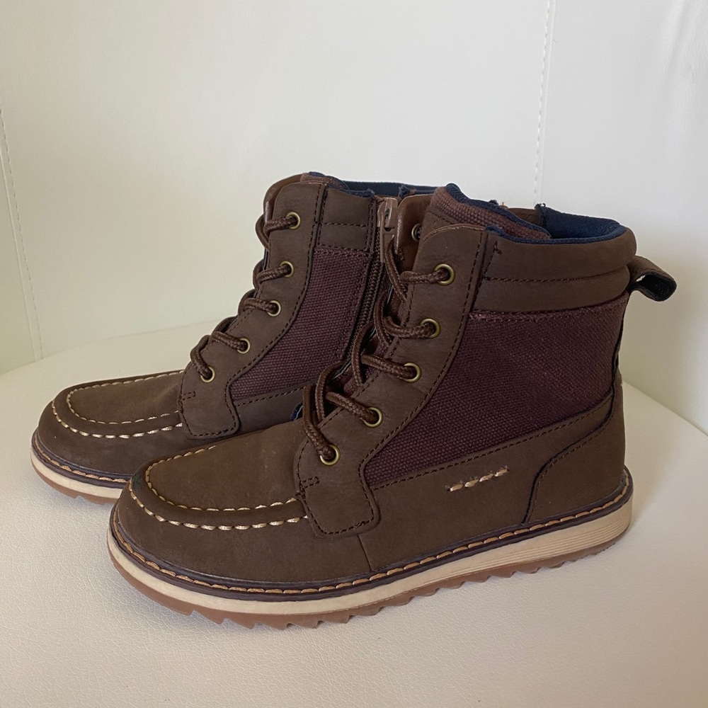 Highland Creek Boys Beau High Top Boot Shoes 13M